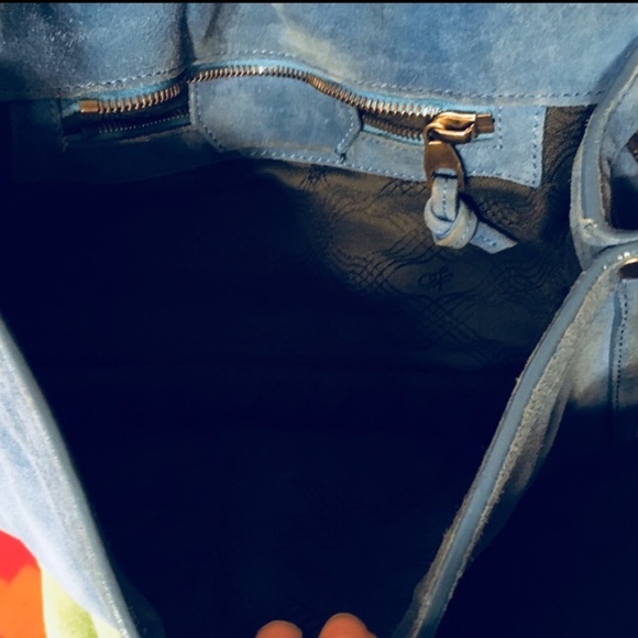 Proenza Shouler Blue Suede Bag - Picture 3 of 3